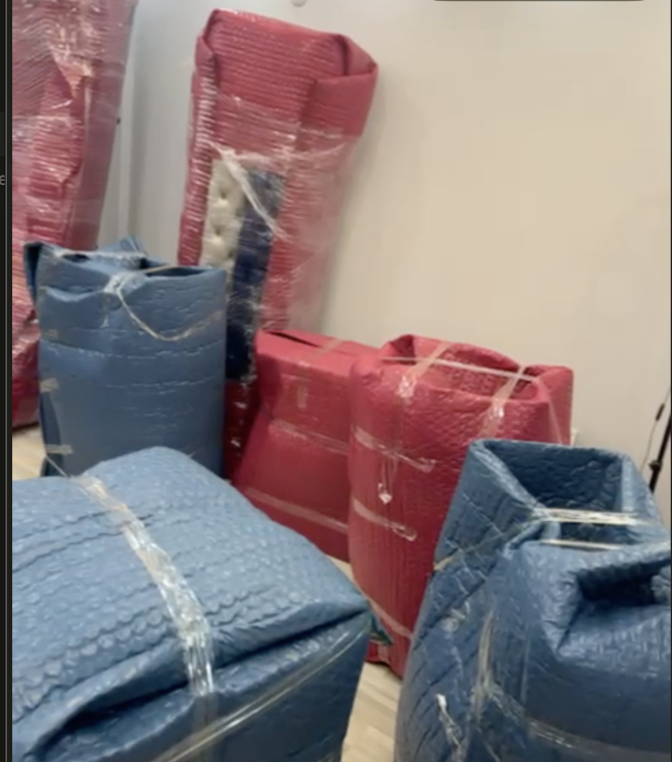 Taşınma İçin Hazırlanan Paketli Eşyalar